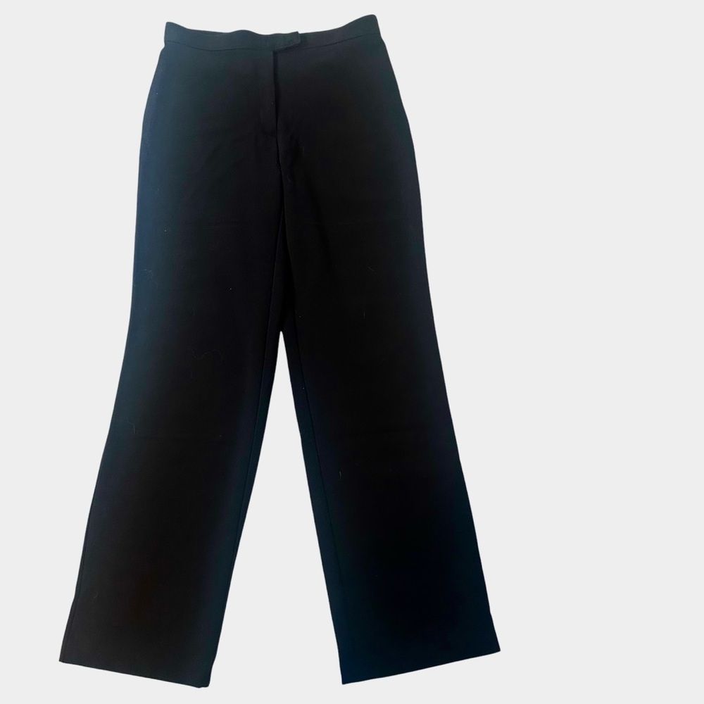 Sag Harbor Black Straight Leg Women’s dressy pants size 6